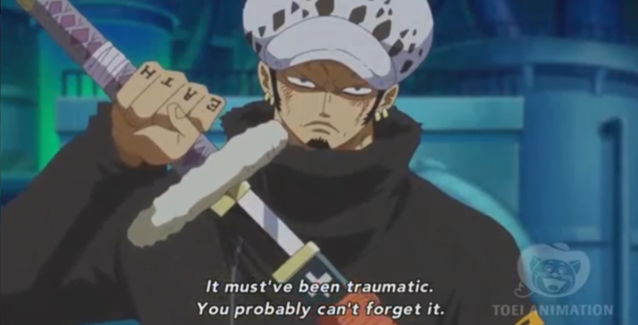 gilbertsbeer:  Finished my Screencap Redraw finally *-* Here is my version of Law,