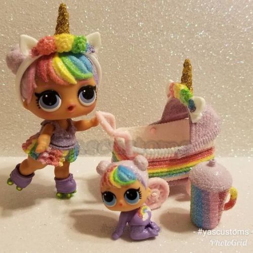 lol doll rainbow