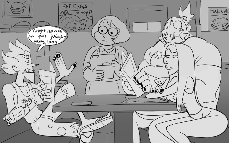 ogresquatch:  denny’s run yo… why not(based on true events) 