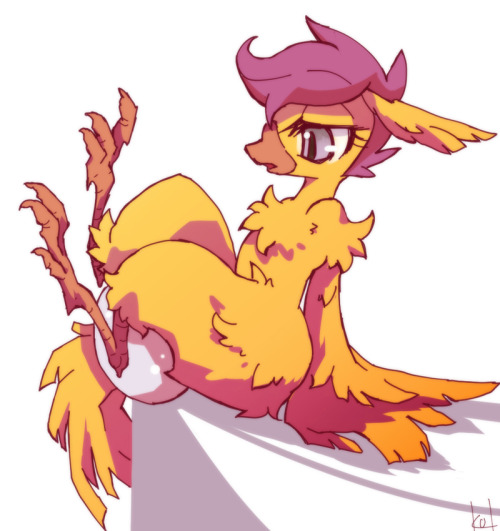 scoot scoot scootaloo. original chicken:http://atryl.tumblr.com/post/76058486513/chicken-by-atryl-scoot-scoot-scootaloo porn pictures