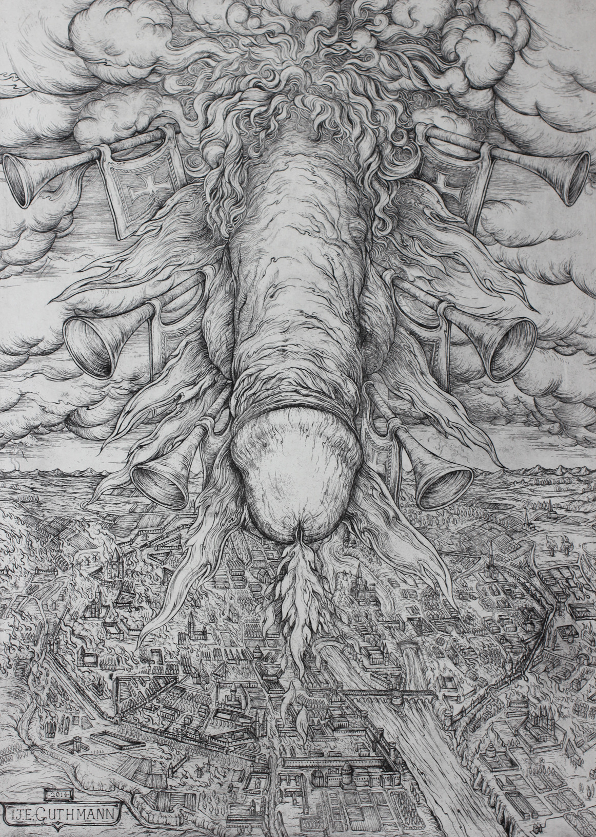   The Acockalypse Descending on Paris - Jonathan Edward Guthmann  