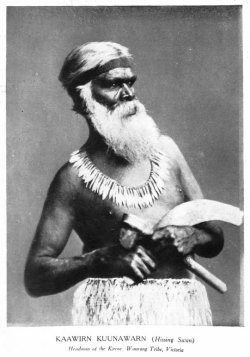 Indigenouswisdom: Kaawirn  Kuunawarn (C.1820-1889), Aboriginal Leader, Also Known