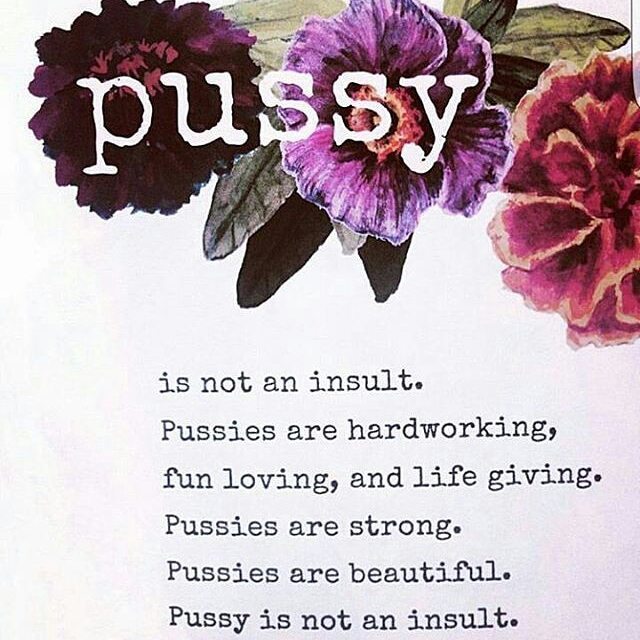 pangeasgarden:  Respect the pussy  #Repost @shonda.cannon ・・・ Stop using pussy