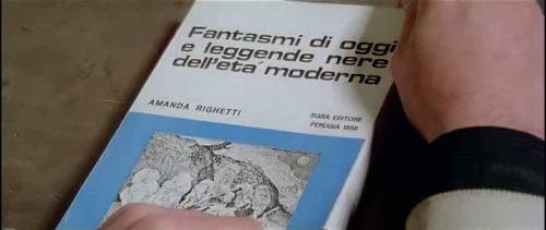 Profondo rosso (1975) by Dario Argento Book title: Fantasmi di oggi e leggende nere dell’età moderna