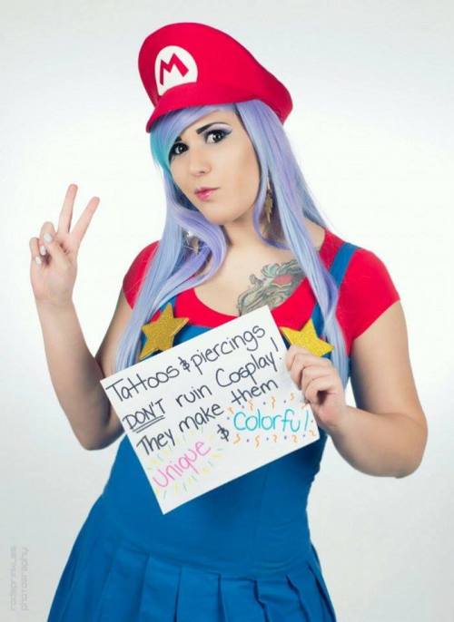cosplaytutorial: Part of Gelo Photography​’s Anti-Hate messages series. Check the album to see
