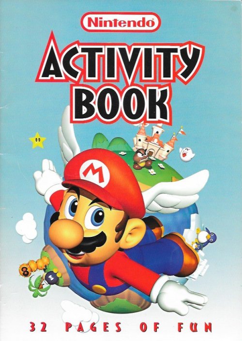 suppermariobroth:A licensed Nintendo activity book featured a puzzle that purportedly revealed the i