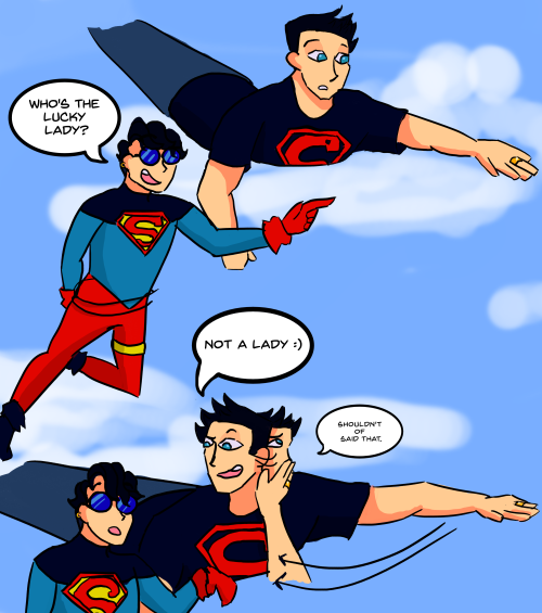 Timkon week 2020: Day 7 time travelPart 2 of 3[Part 1][Part 3]Tim and Kon are on there way to meet u