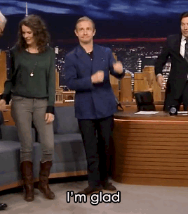 londoncallingsigh:It was so nice of Martin to learn a little ASL for The Tonight Show audience…