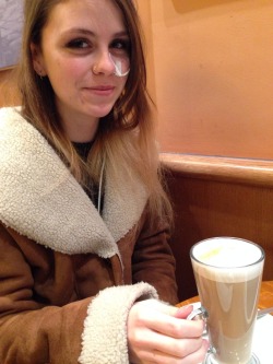 fillmylungs:   fillmylungs:  fillmylungs:  I did it. Today I challenged my anorexia for the first proper time. Maybe it isn’t big to others because it was still a small latte with skimmed milk and no cream BUT it’s such a huge fear to have something