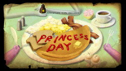   Princess Day - title card designed by Seo Kim painted by Nick Jennings  