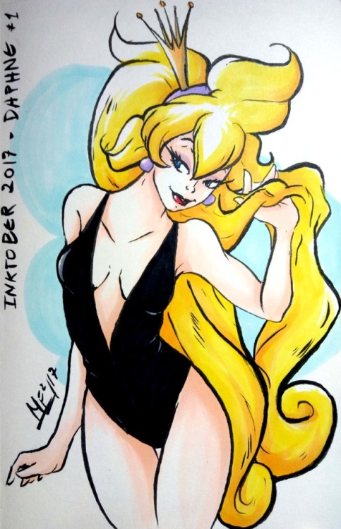 Lost Anime Girls: Day 1 - Daphne (Dragon’s Lair)
