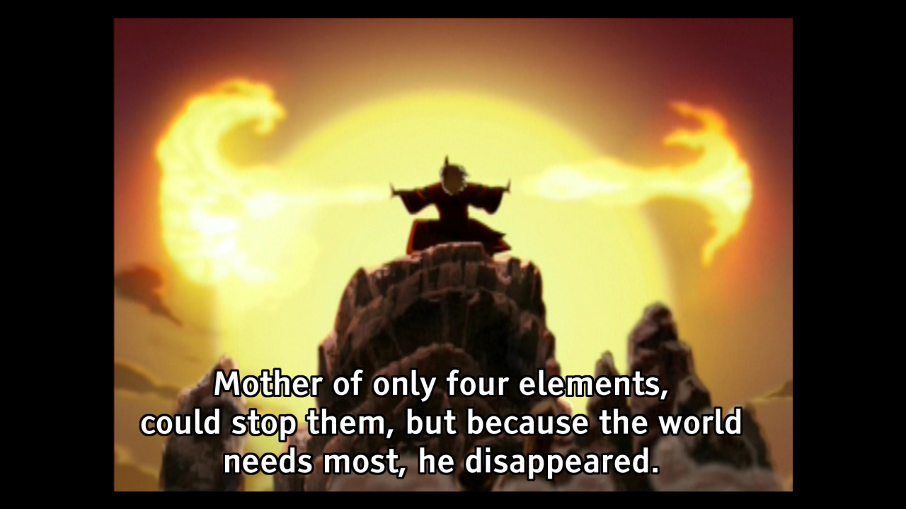 randomnerd192:  neoduskcomics:  The intro to Avatar: The Last Airbender after putting