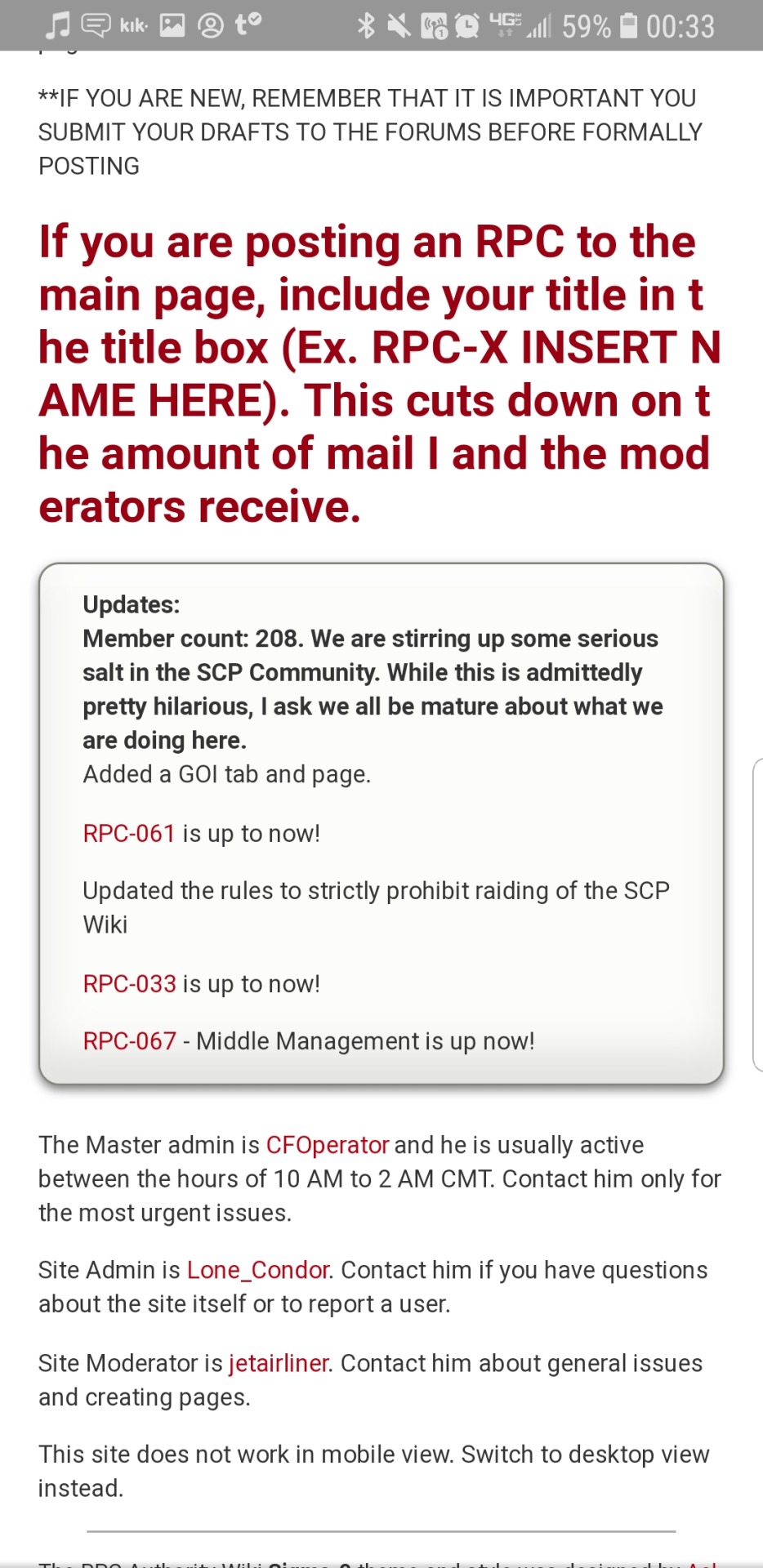 So Glad The Dregs Of The 4chan Era Scp Fandom Are