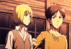 erwinsmth:  12 days of snk ✦ favorite friendship {1/3}  Eren, Mikasa &amp; Armin.  