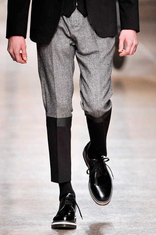 monsieurcouture:  Frankie Morello F/W 2013 Menswear Milan Fashion Week