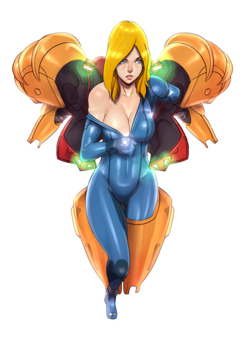 sweet-lovely-strawberry:  Special Samus Aran…♥[♥♡♥]  
