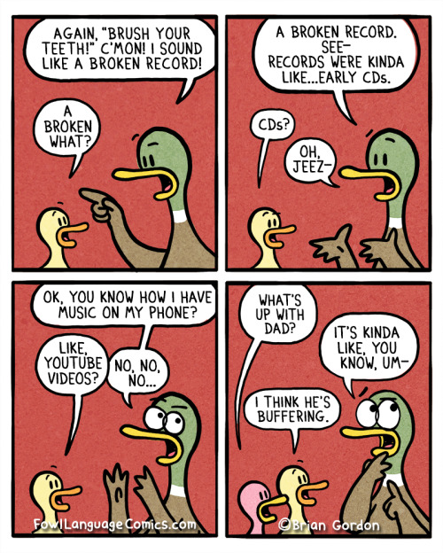 fowllanguagecomics:  The joys of describing ancient technology.Bonus Panel, Instagram