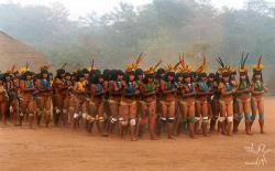 Matipu women from Brazil. (via Povos Indigenas