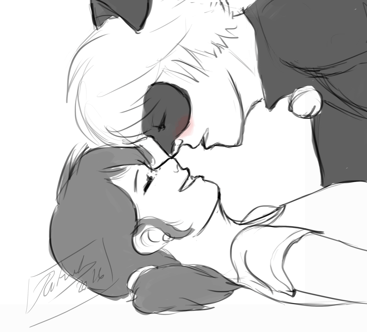 australet789:  Marichat Week Day 1: KissesProbably most of you thought i was going