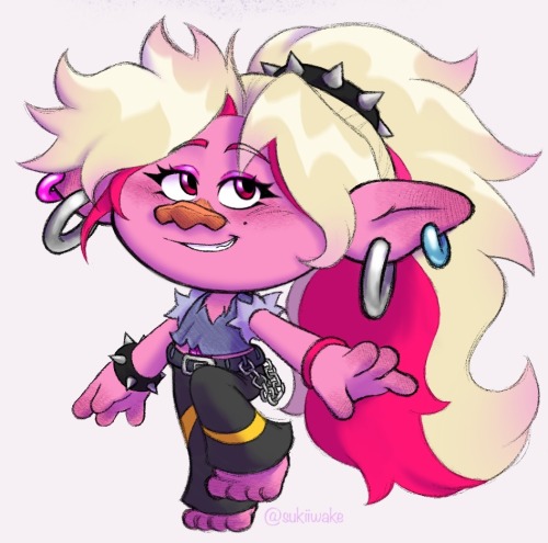 CARNATION!!! Some Colored Doodles I Did Of Her Including A Rock Style Fit Option Since My Voice Claim