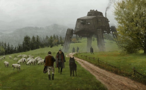 noisy-pics:  Artworks by Jakub Rozalski