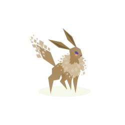 retrogamingblog:  Geometric Eeveelution made