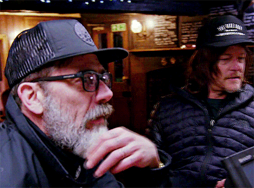 londoncapsule: JEFFREY DEAN MORGAN and NORMAN REEDUS on RIDE WITH NORMAN REEDUS S03E01