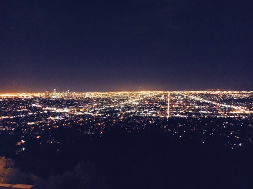 Los Angeles, CA from the Griffith Observatory photo © samsummerrr 2016