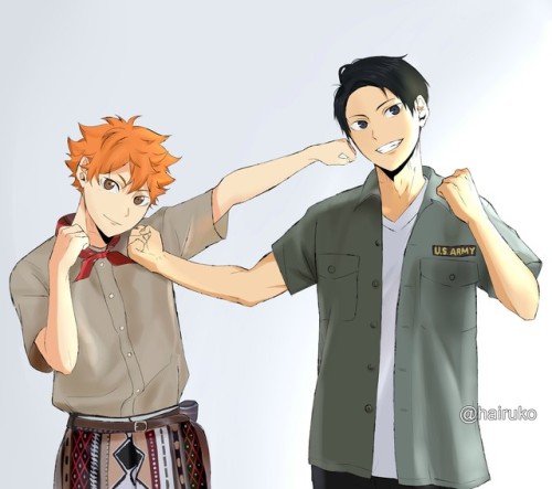 hairuko:I’m not quite used to the change in Kageyama’s actor– but he’s cute 