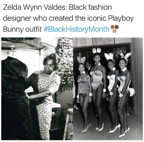 lagonegirl:  Black History Month:   Zelda Wynn Valdes    You may not have heard of