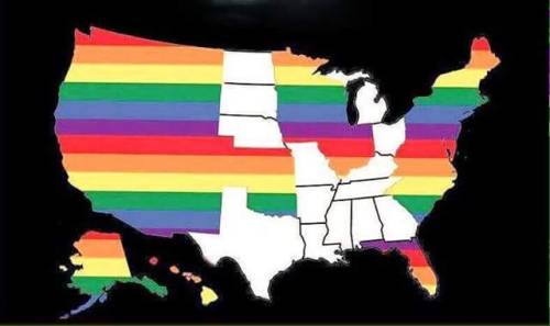 toosadfortoast:theamazingnovaman:iamthemanfromnantucket:yzword:Ah yes, who will be the shameful last 10 to be added, who will be of the last 10 states written in history as the most homophobic.My money is on Alabama #Alabama didn’t legalize interracial