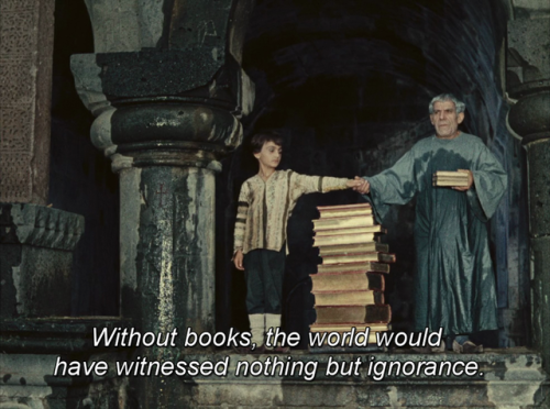 365filmsbyauroranocte:Sayat Nova (a.k.a. The Color of Pomegranates) (Sergei Parajanov, 1969)