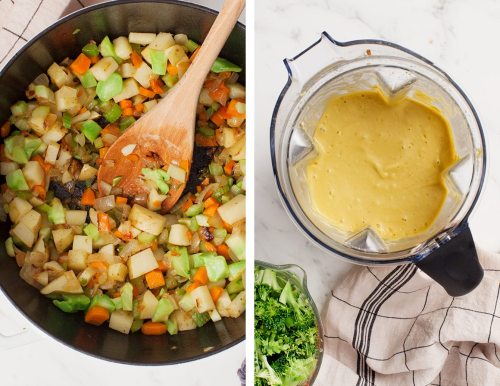 tinykitchenvegan: Vegan Broccoli Cheese Soup