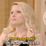 XXX jholtzmann:  Kate McKinnon + cats.  photo