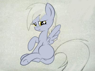 askshalua:  My brother paid me to photo shop his drawing of Derpy… AND I JUST SOCRED