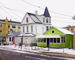 wanderingnewyork:  Houses in Rockaway Park.