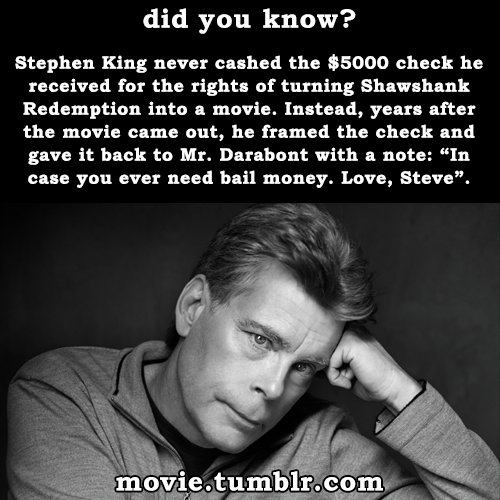 XXX movie:  Facts about author Stephen King | More photo