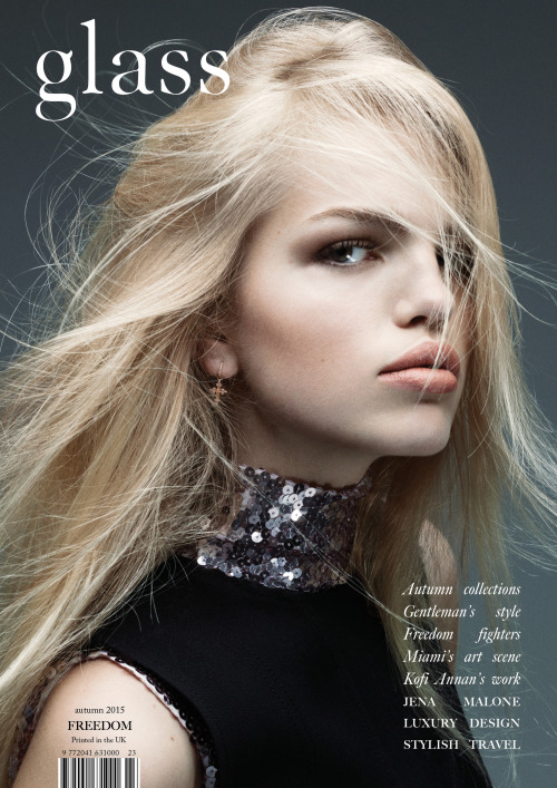 Glass Magazine - Freedom - Autumn 2015 Featuring Daphne Groeneveld by Bojana Tatarska wearing Diorww