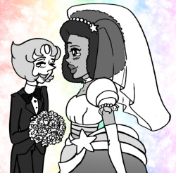 harinezumiko:  Pearl in a tux means she’s