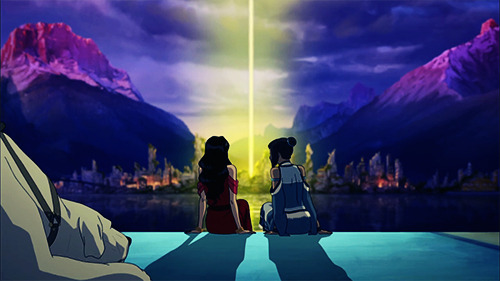 thefingerfuckingfemalefury:  yumikuries-deactivated20151117: “Let’s do it! Let’s go on a vacation, just the two of us!”  MY BEAUTIFUL CANON QUEER OTP I AM SO BEYOND HAPPY THAT THE TWO OF THEM ARE CANONICALLY TOGETHER AND ALL THAT KORRASAMI GOODNESS