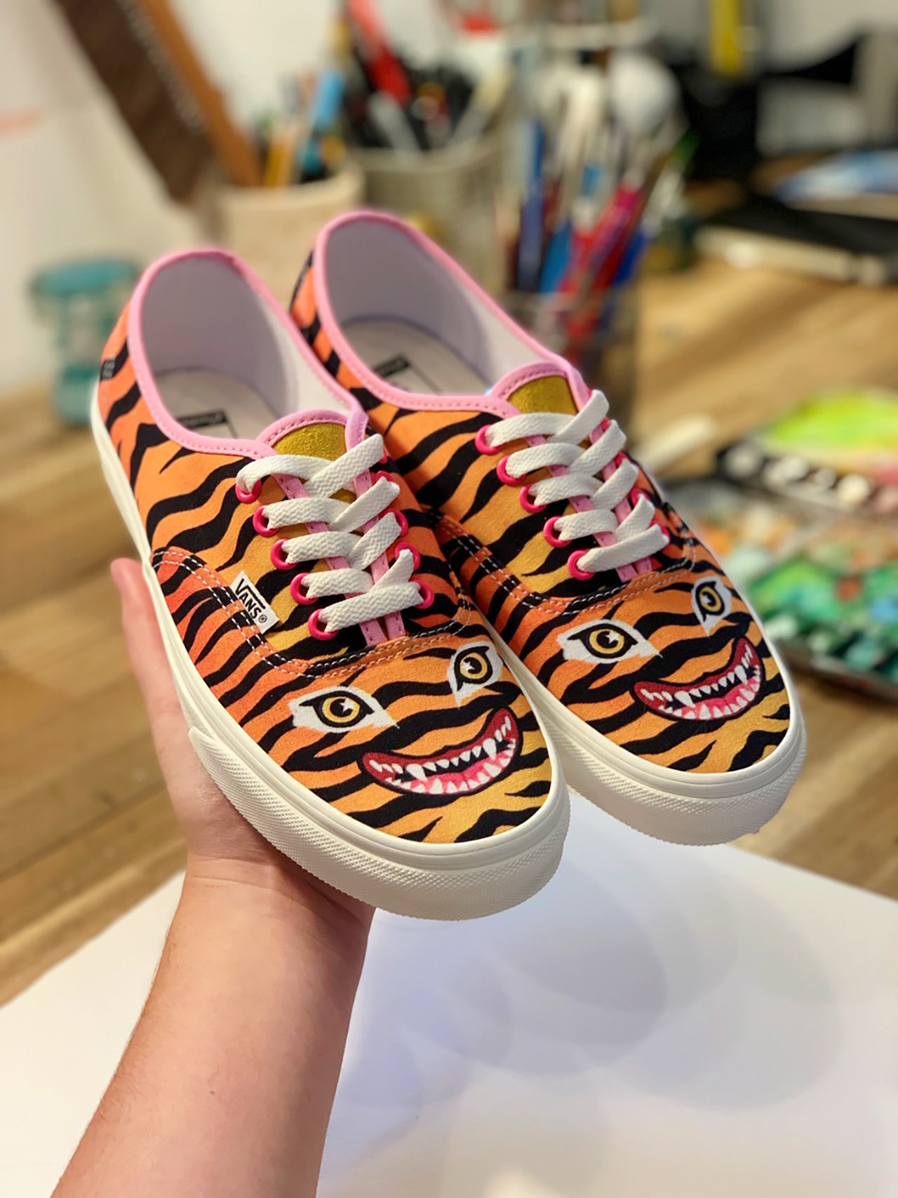 VANS CUSTOMS  ARTIST STACEY ROZICH LA based - House of Vans