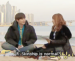 leejongsuks:  Jongsuk and skinship.  