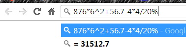So Google does math for you??