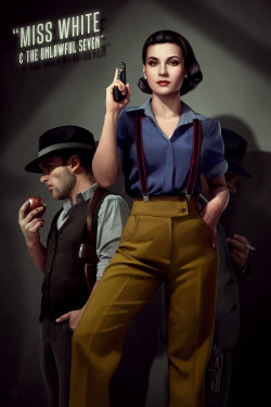 browsethestacks:  adventurelandia:Noir Princesses