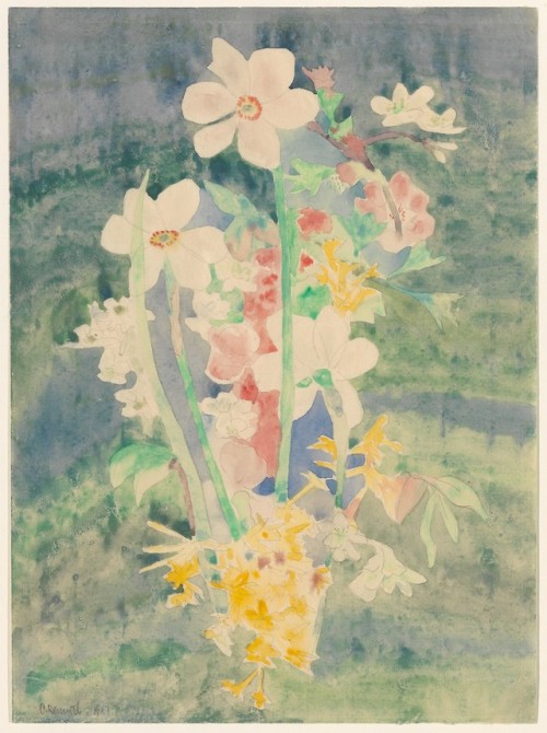 met-modern-art: Narcissi by Charles Demuth, Modern and Contemporary ArtMedium: Watercolor, graphite,