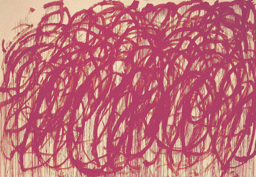 Sex razorshapes: Cy Twombly pictures