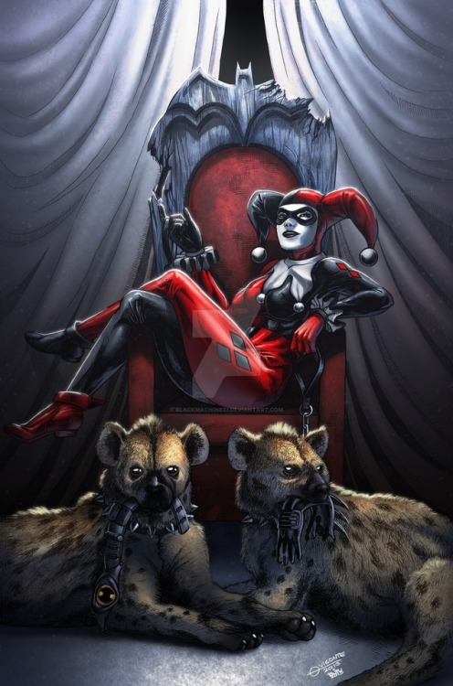 harleyquins - Harley Quinn by blackmachine23 on deviantart