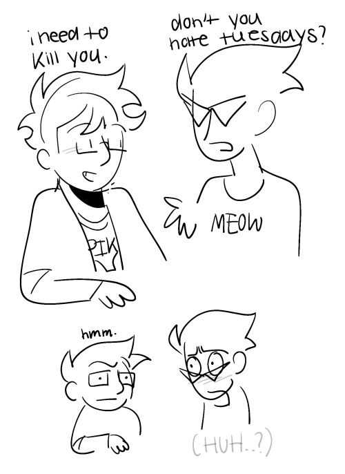 John Secretly Out-freaks Dirk Sometimes.