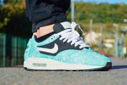 sweetsoles:  Liberty x Nike ID Air Max 1 (by Felipe Max‎) 