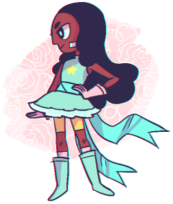 radianq:  Connie in a Pearl inspired outfit! 